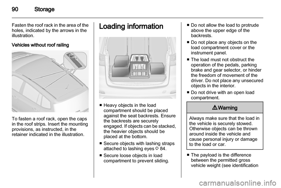 VAUXHALL ZAFIRA TOURER 2013  Owners Manual 