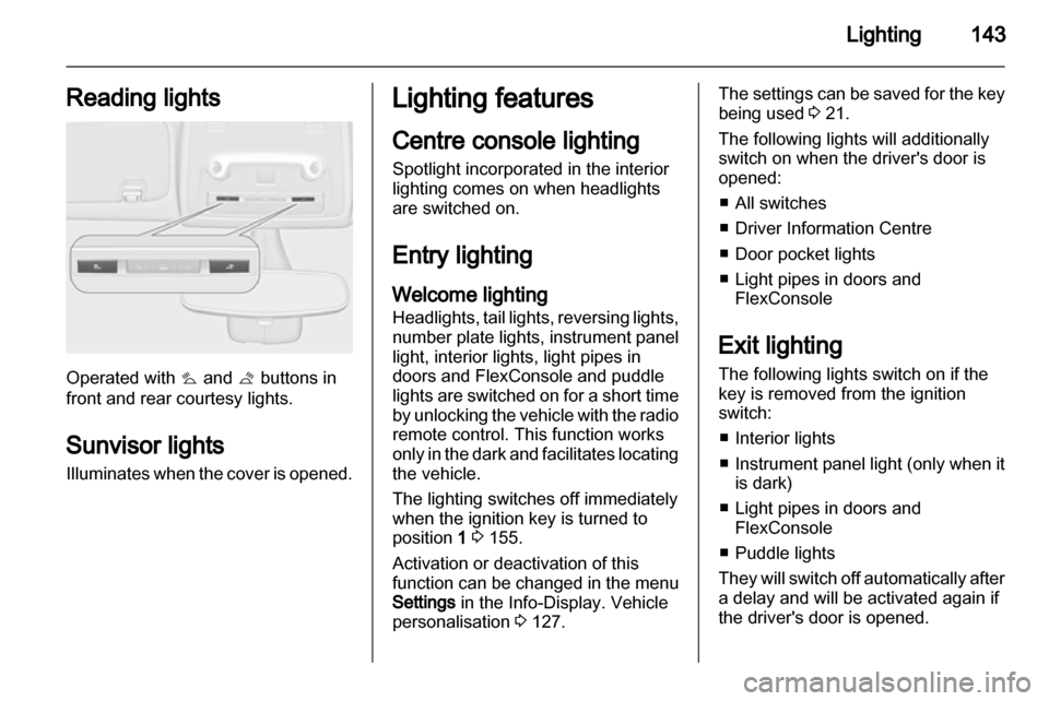 VAUXHALL ZAFIRA TOURER 2013.5  Owners Manual 
