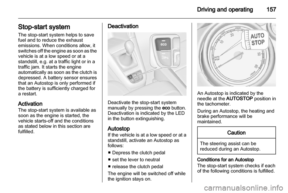 VAUXHALL ZAFIRA TOURER 2013.5  Owners Manual 