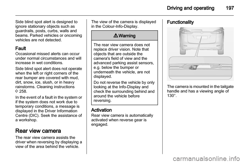 VAUXHALL ZAFIRA TOURER 2013.5  Owners Manual 