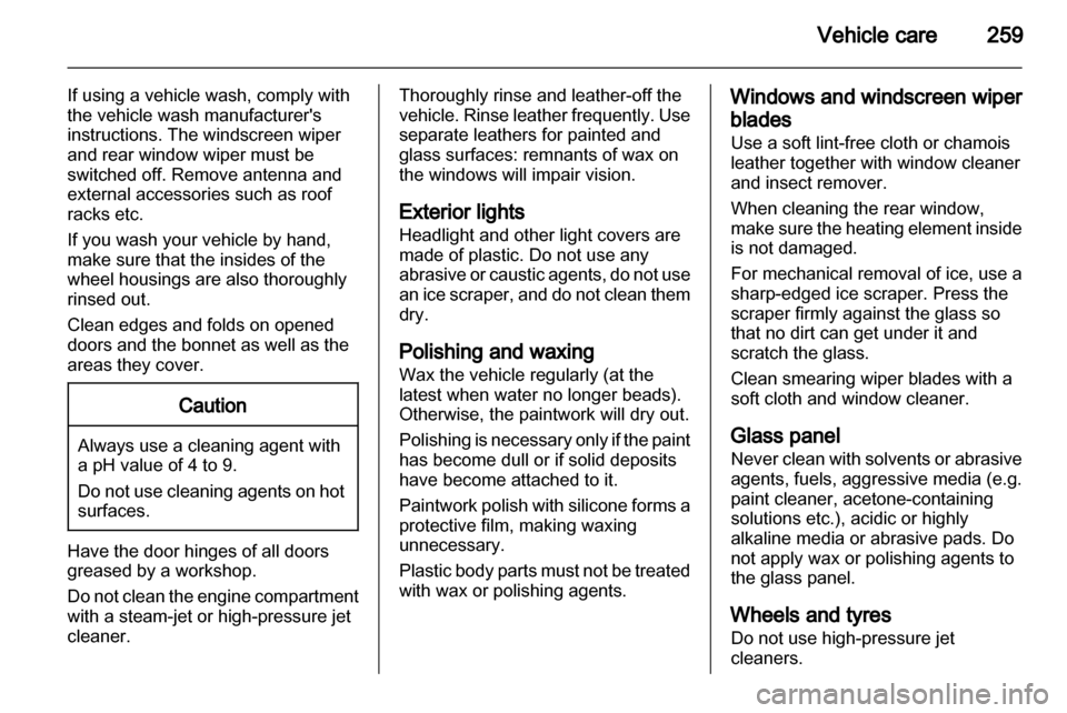 VAUXHALL ZAFIRA TOURER 2013.5  Owners Manual 