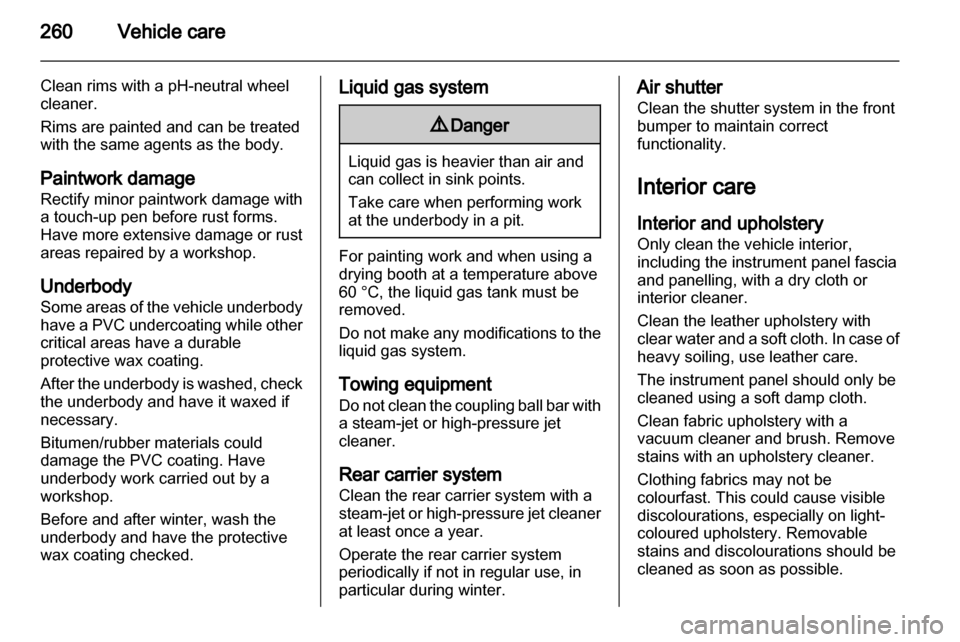 VAUXHALL ZAFIRA TOURER 2013.5  Owners Manual 