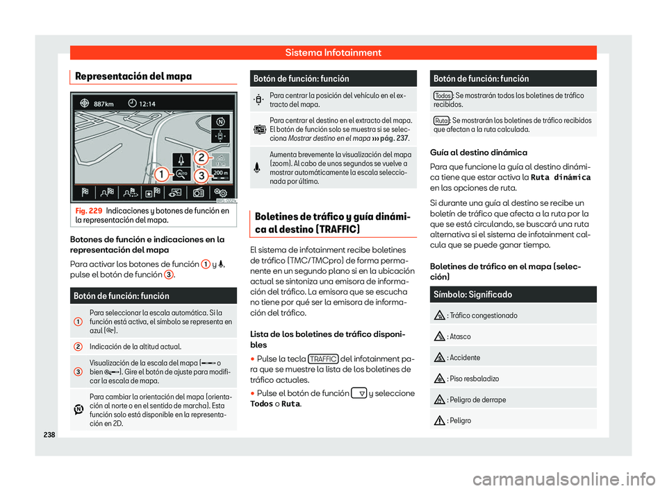 Seat Alhambra 2019  Manual del propietario (in Spanish) Sistema Infotainment
Representaci