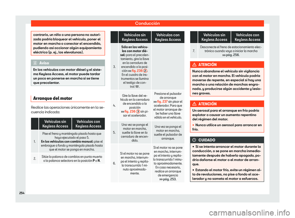 Seat Alhambra 2019  Manual del propietario (in Spanish) Conducci