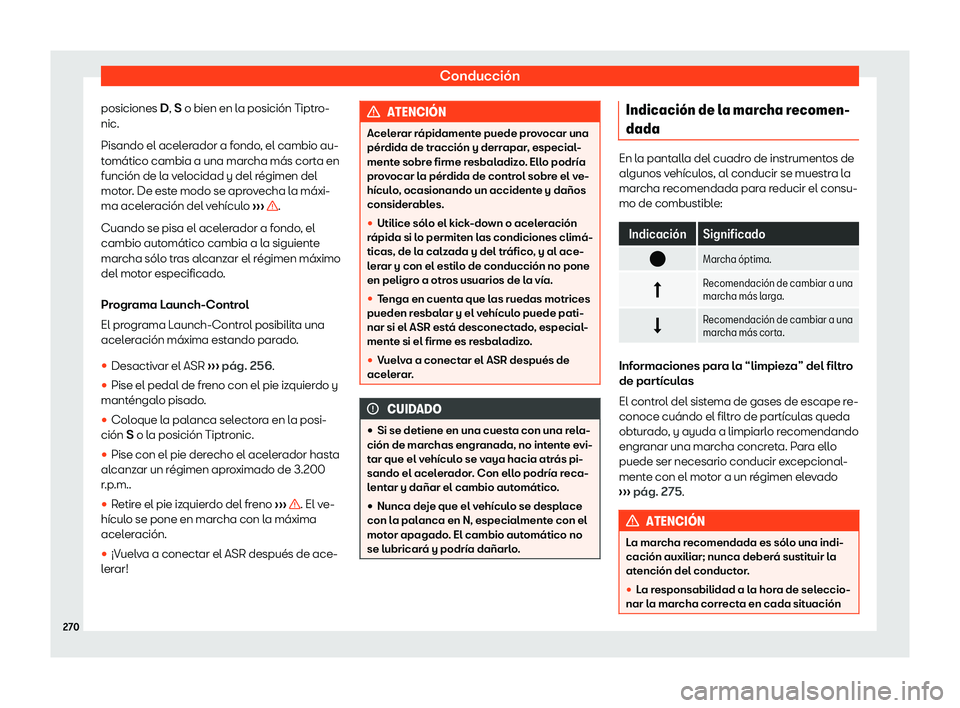 Seat Alhambra 2019  Manual del propietario (in Spanish) Conducci