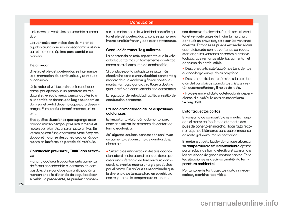 Seat Alhambra 2019  Manual del propietario (in Spanish) Conducci