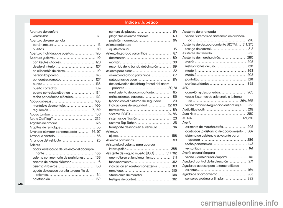 Seat Alhambra 2019  Manual del propietario (in Spanish) 
