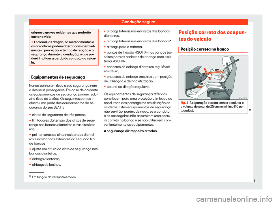 Seat Alhambra 2019  Manual do proprietário (in Portuguese)  Condu