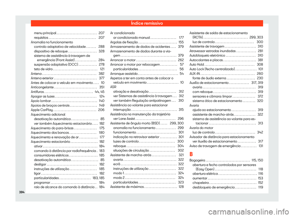 Seat Alhambra 2019  Manual do proprietário (in Portuguese)  
