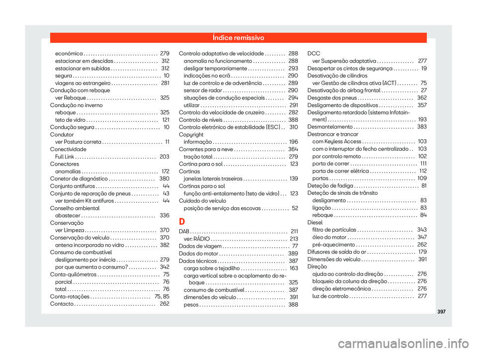 Seat Alhambra 2019  Manual do proprietário (in Portuguese)  
