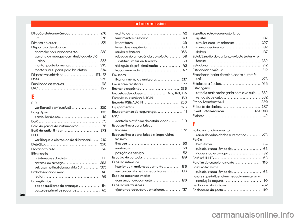 Seat Alhambra 2019  Manual do proprietário (in Portuguese)  