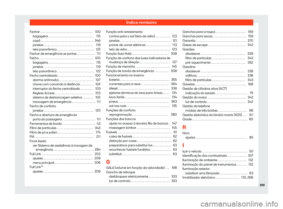 Seat Alhambra 2019  Manual do proprietário (in Portuguese)  