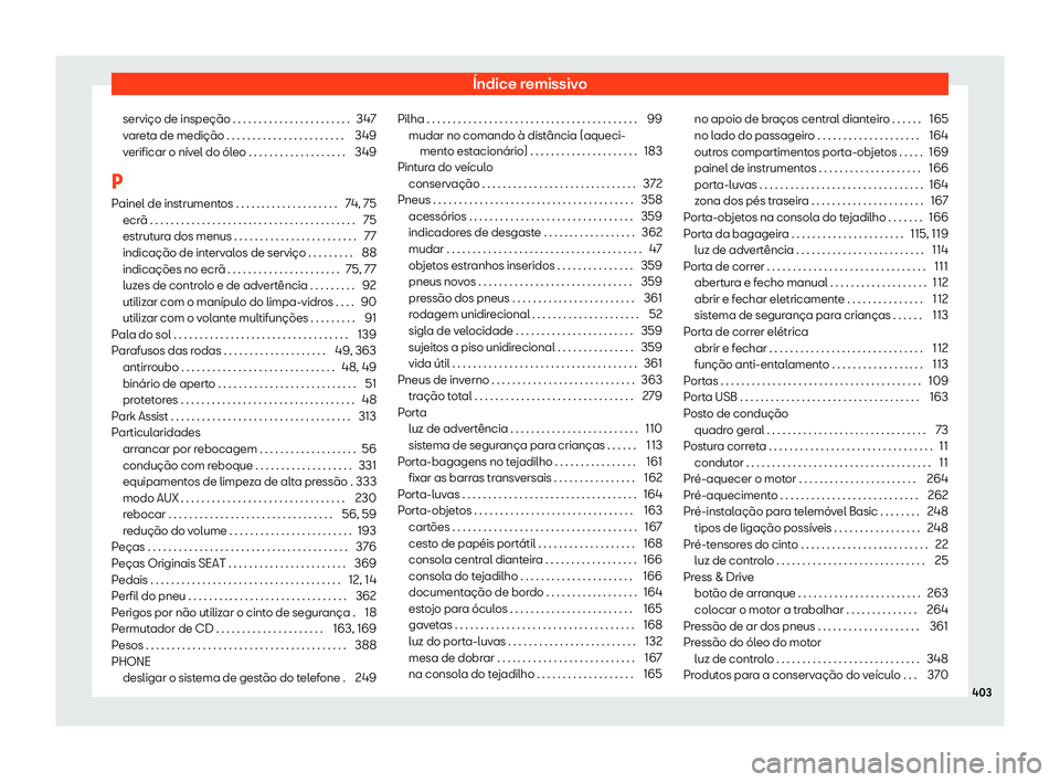 Seat Alhambra 2019  Manual do proprietário (in Portuguese)  