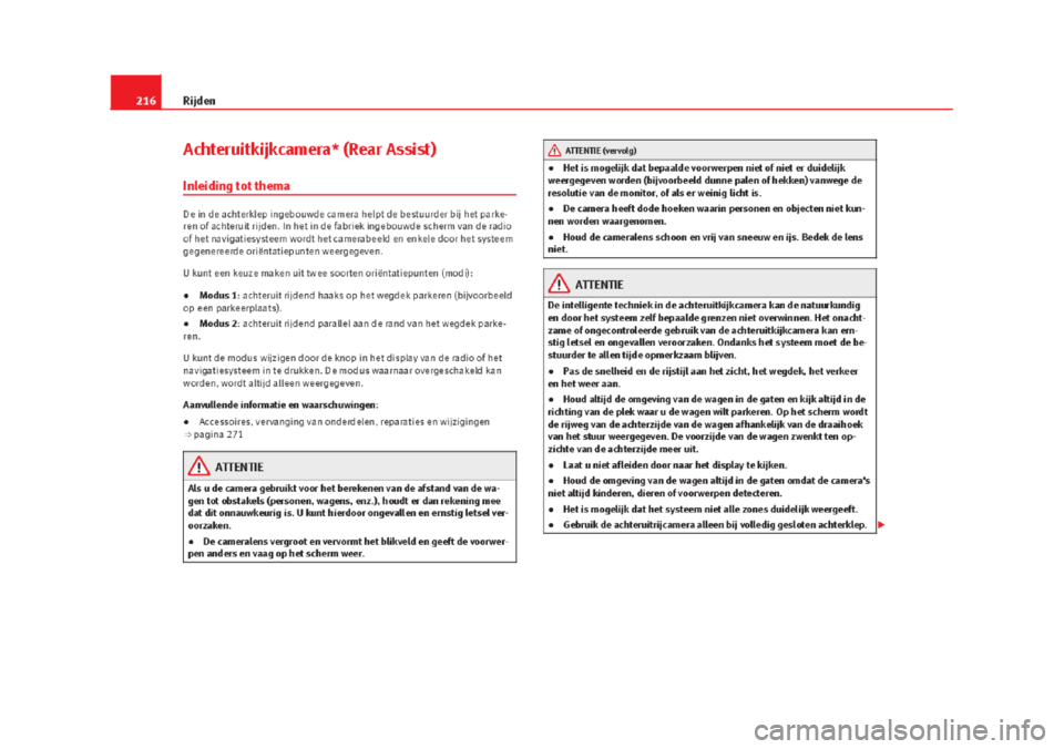 Seat Alhambra 2015  Handleiding (in Dutch) 