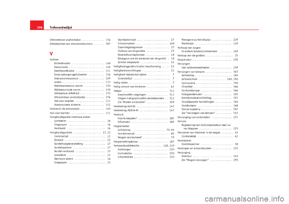 Seat Alhambra 2015  Handleiding (in Dutch) 