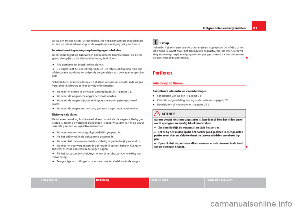 Seat Alhambra 2015  Handleiding (in Dutch) 