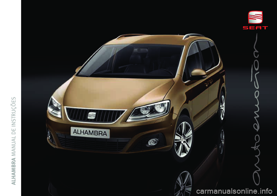 Seat Alhambra 2010  Manual do proprietário (in Portuguese)  ALHAMBRAMANUAL DE INSTRUÇÕES 