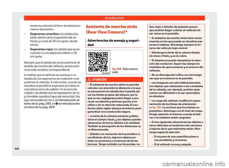 Seat Arona 2020  Manual del propietario (in Spanish) Conducci