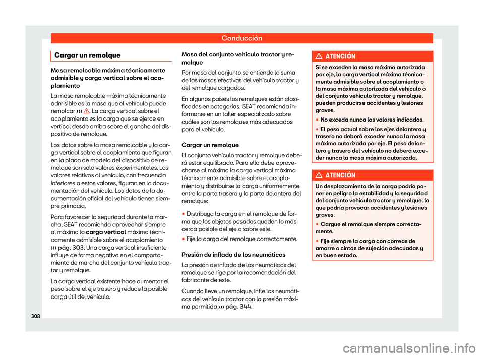 Seat Arona 2020  Manual del propietario (in Spanish) Conducci