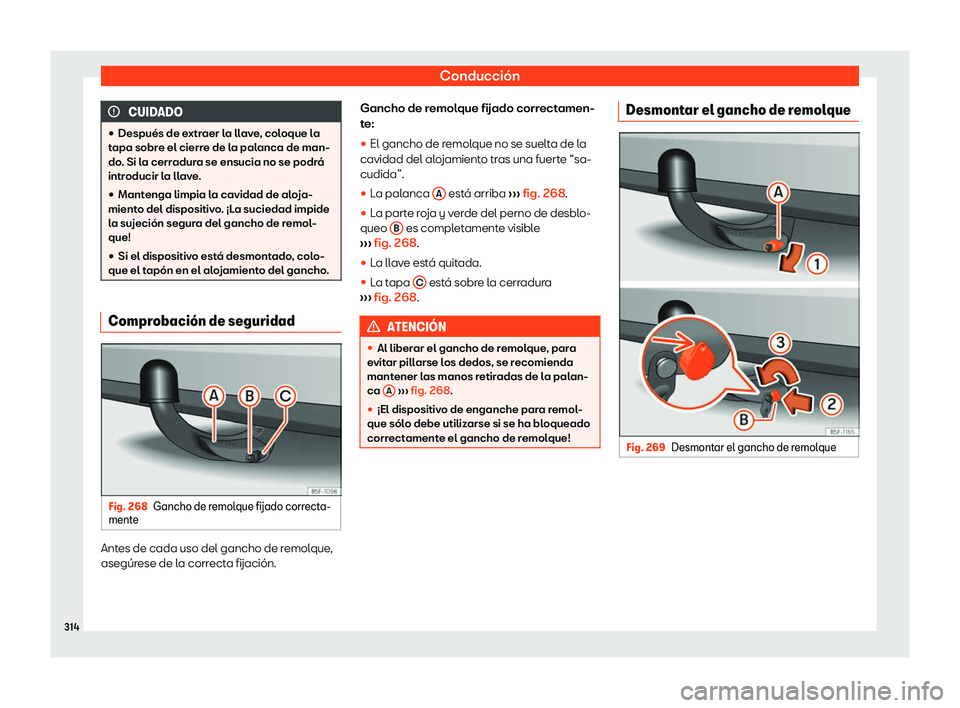 Seat Arona 2020  Manual del propietario (in Spanish) Conducci