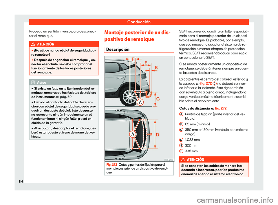 Seat Arona 2020  Manual del propietario (in Spanish) Conducci