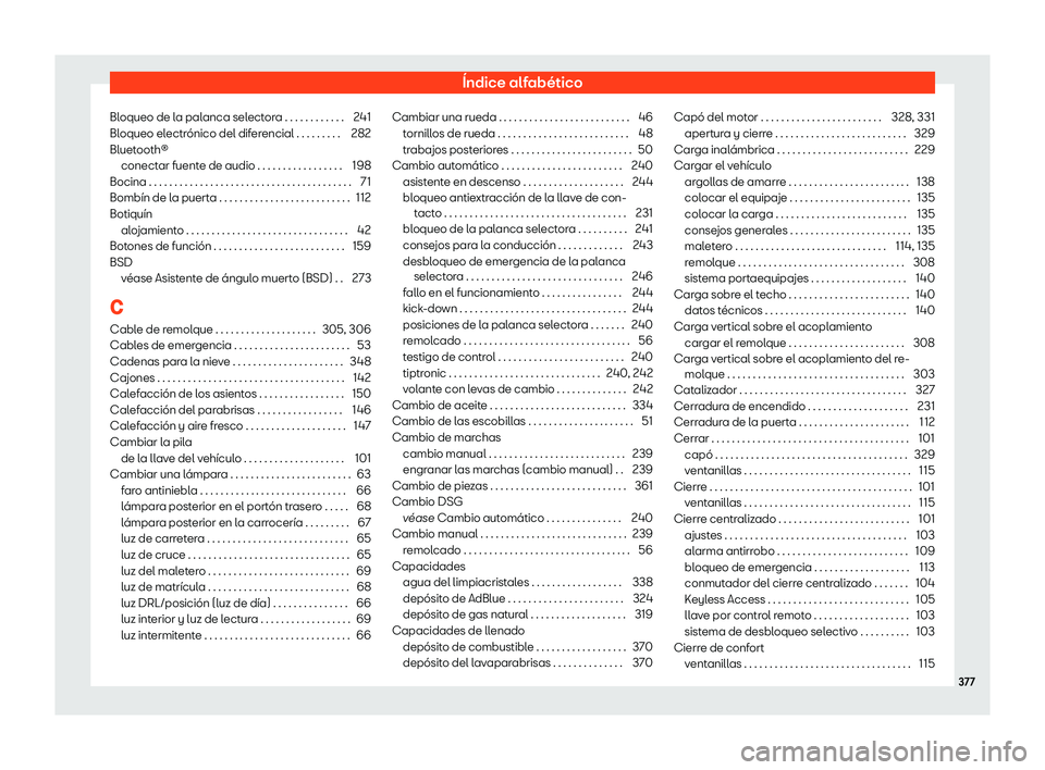 Seat Arona 2020  Manual del propietario (in Spanish) 