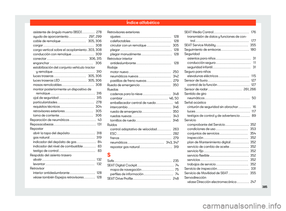 Seat Arona 2020  Manual del propietario (in Spanish) 