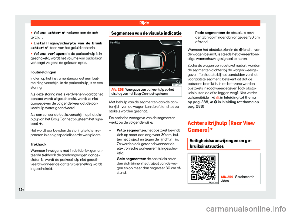 Seat Arona 2020  Handleiding (in Dutch) Rijde
