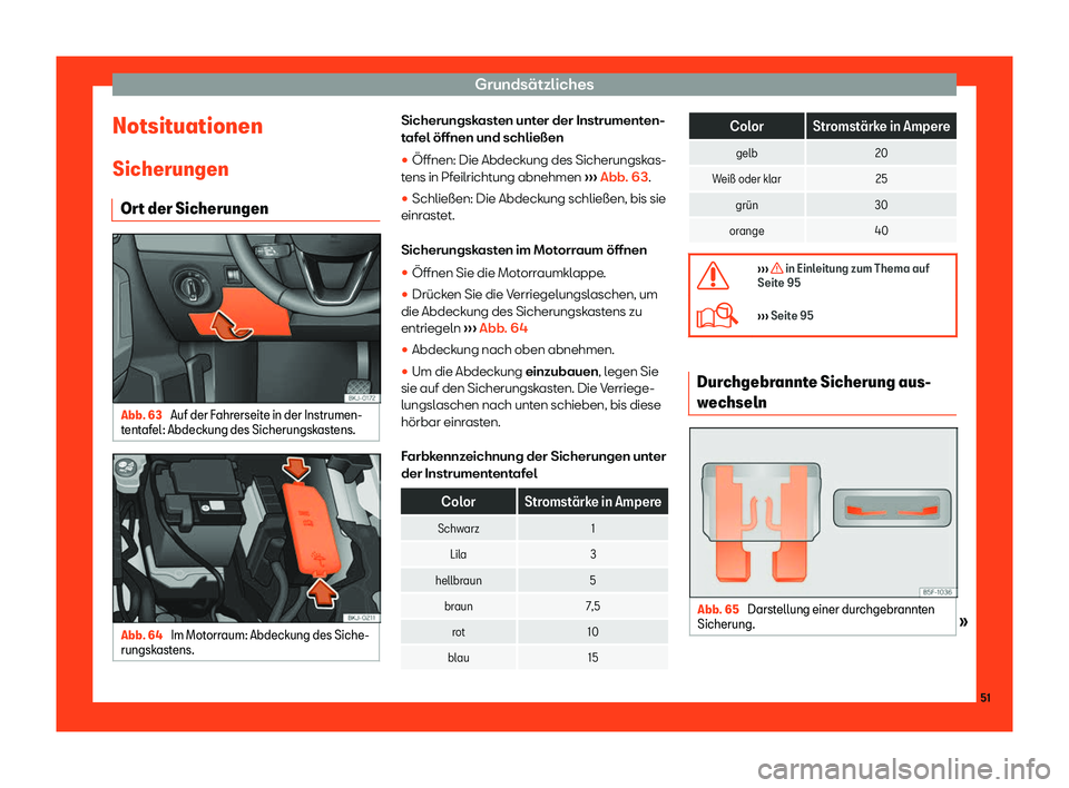 Seat Arona 2019  Betriebsanleitung (in German) Grunds