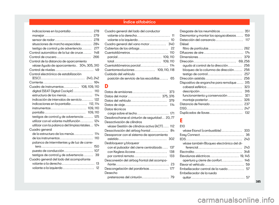 Seat Arona 2019  Manual del propietario (in Spanish) 