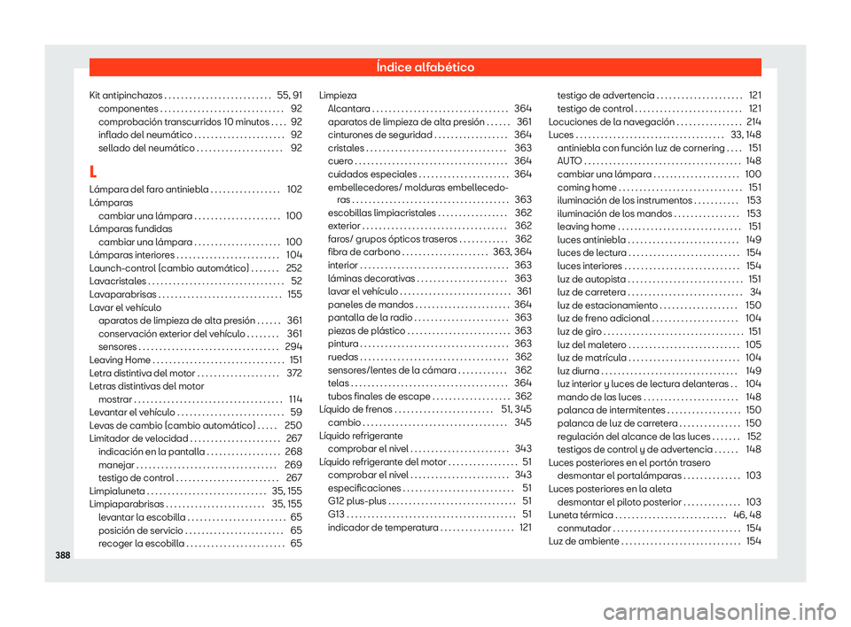 Seat Arona 2019  Manual del propietario (in Spanish) 