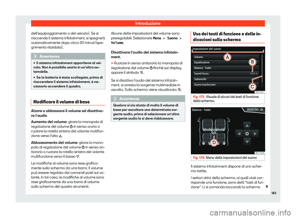 Seat Arona 2019  Manuale del proprietario (in Italian) Introduzione
dell