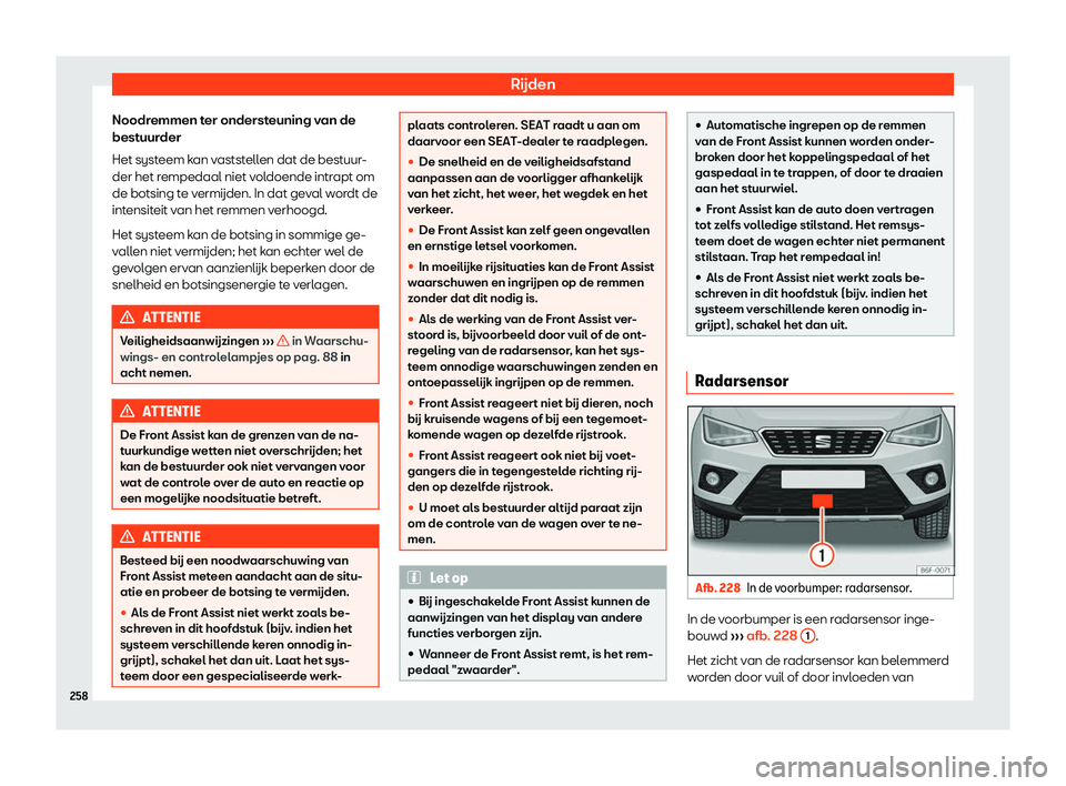 Seat Arona 2019  Handleiding (in Dutch) R