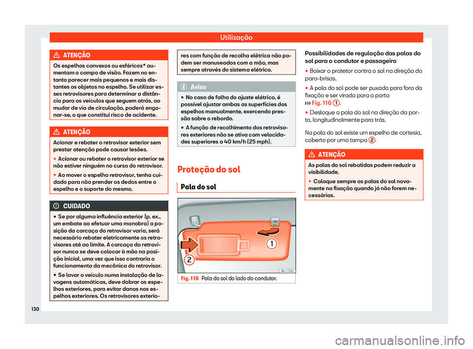 Seat Arona 2019  Manual do proprietário (in Portuguese)  Utiliza