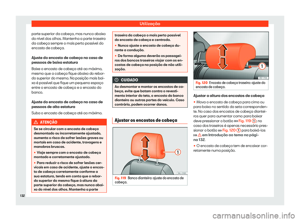 Seat Arona 2019  Manual do proprietário (in Portuguese)  Utiliza