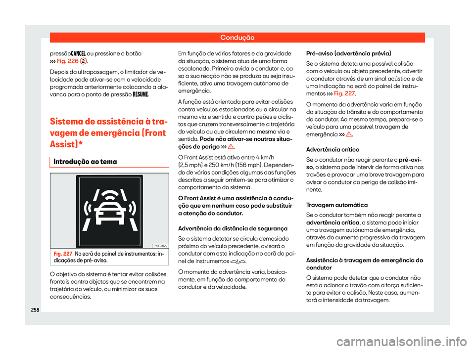 Seat Arona 2019  Manual do proprietário (in Portuguese)  Condu