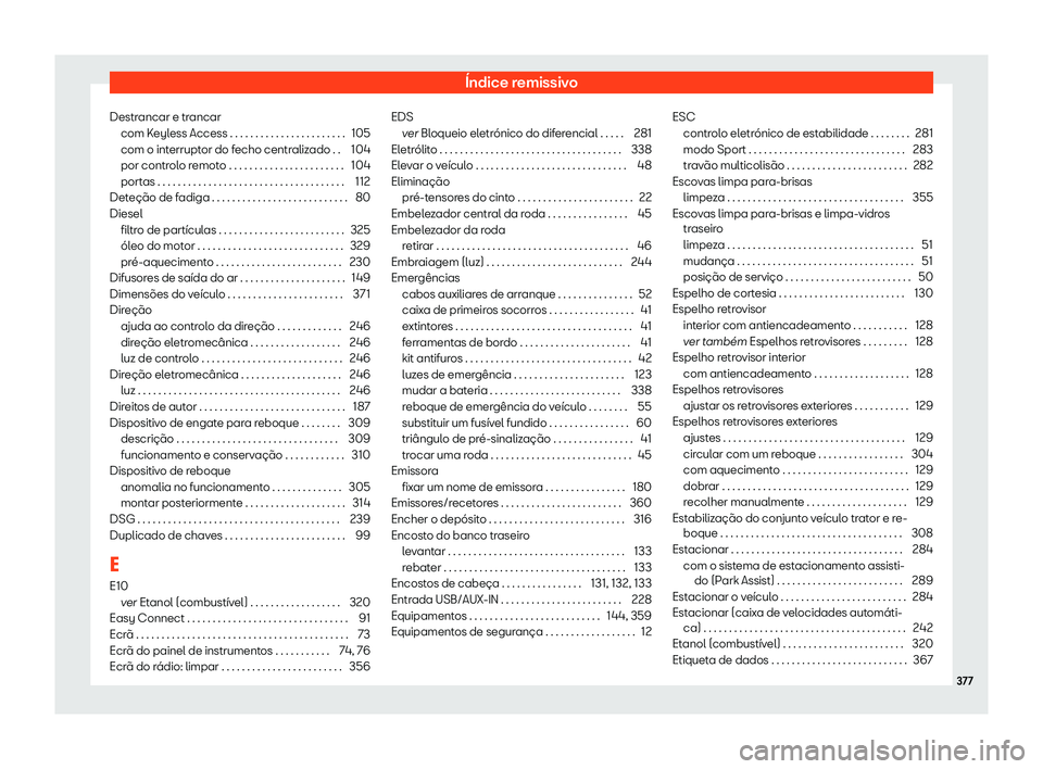 Seat Arona 2019  Manual do proprietário (in Portuguese)  