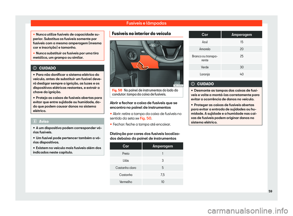 Seat Arona 2019  Manual do proprietário (in Portuguese)  Fus