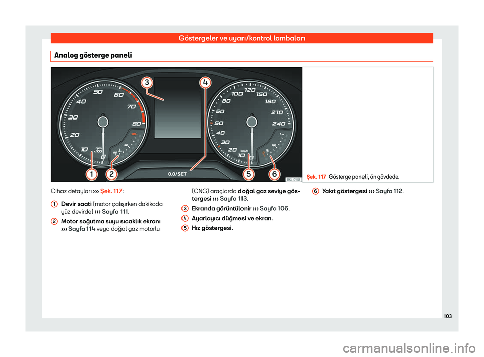 Seat Arona 2019  Kullanım Kılavuzu (in Turkish) G