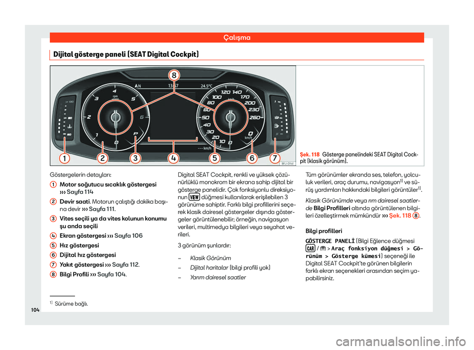 Seat Arona 2019  Kullanım Kılavuzu (in Turkish) 