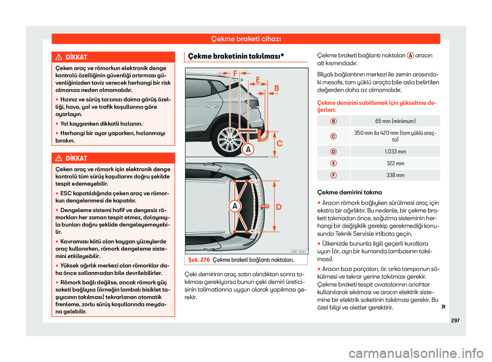 Seat Arona 2019  Kullanım Kılavuzu (in Turkish) 