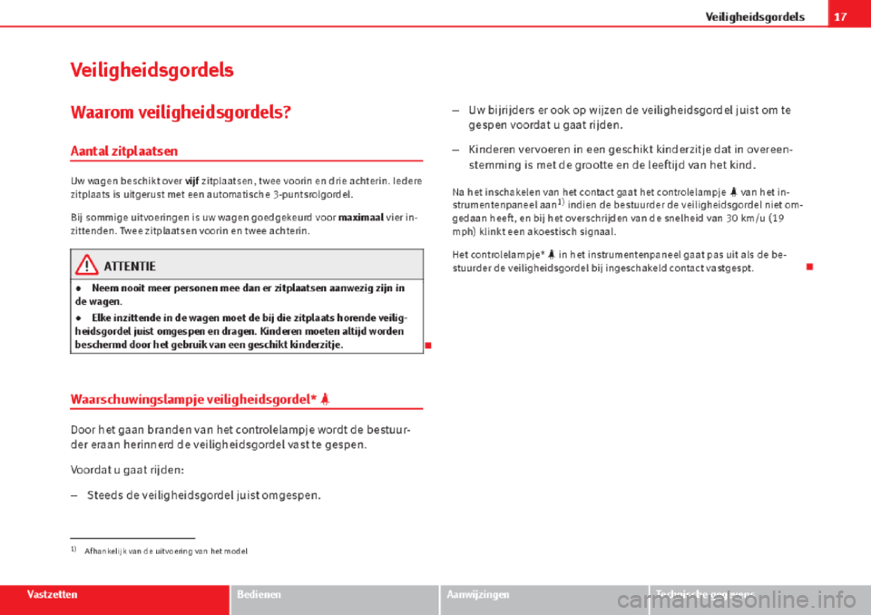 Seat Altea 2015  Handleiding (in Dutch) 