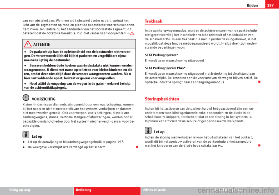 Seat Altea 2015  Handleiding (in Dutch) 