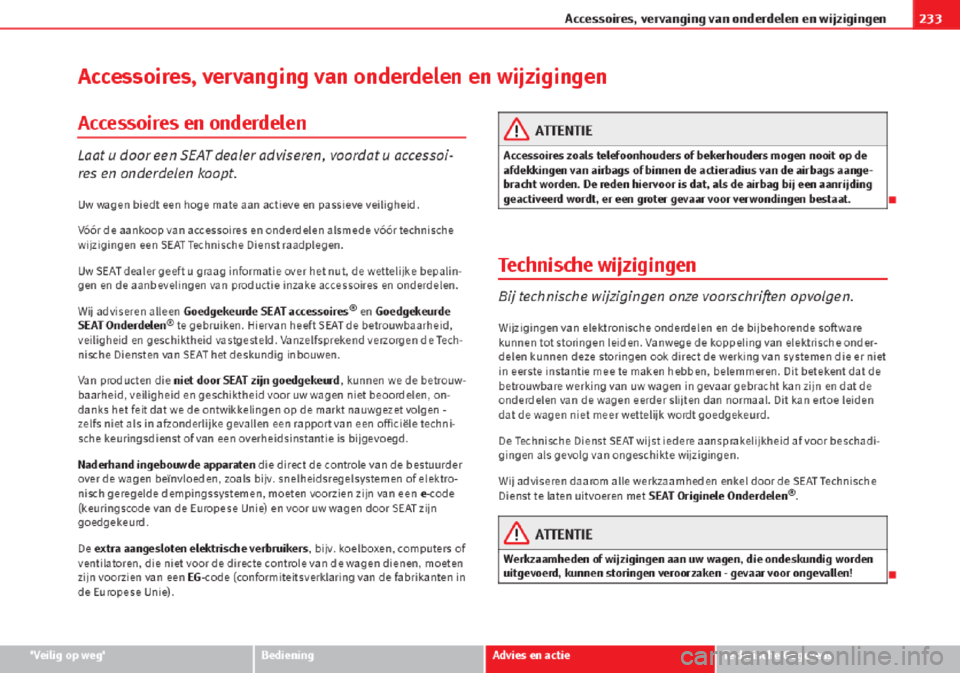 Seat Altea 2015  Handleiding (in Dutch) 