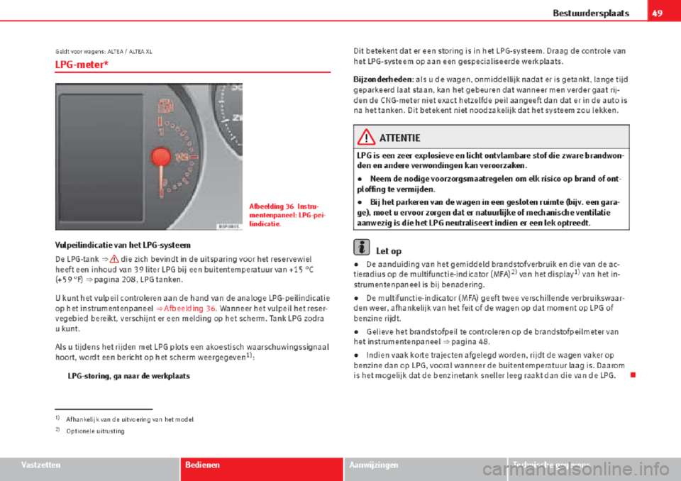 Seat Altea 2015  Handleiding (in Dutch) 
