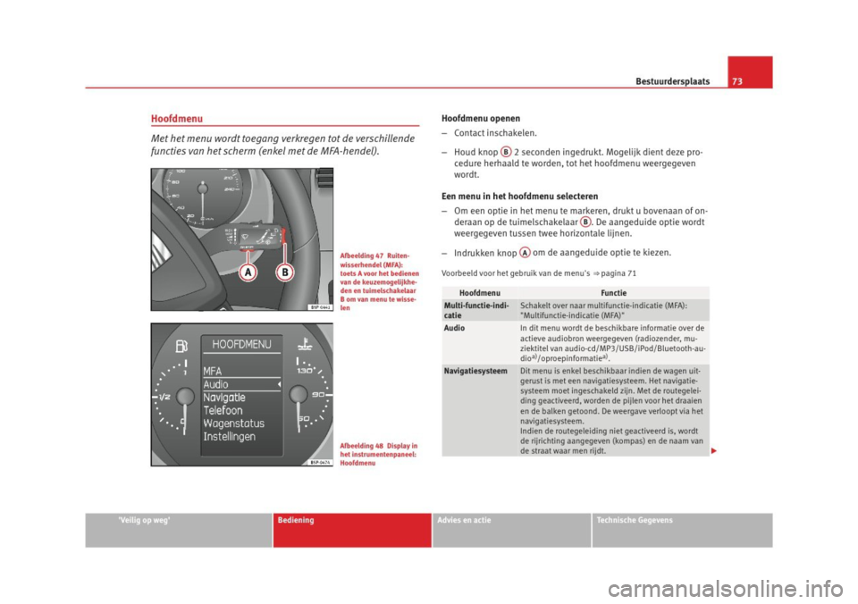 Seat Altea 2009  Handleiding (in Dutch) 