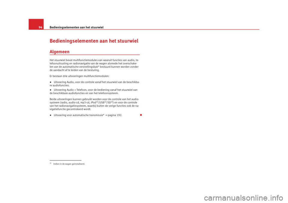 Seat Altea 2009  Handleiding (in Dutch) 