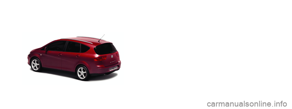 Seat Altea Freetrack 2007 Manual del propietario (in Spanish) SEAT S.A. se preocupa constantemente por mantener todos sus tipos y modelos en un desarrollo continuo. Por ello le rogamos que com-
prenda que, en cualquier momento, puedan producirse modificaciones Seat Altea Freetrack 2007 Manual del propietario (in Spanish) SEAT S.A. se preocupa constantemente por mantener todos sus tipos y modelos en un desarrollo continuo. Por ello le rogamos que com-
prenda que, en cualquier momento, puedan producirse modificaciones