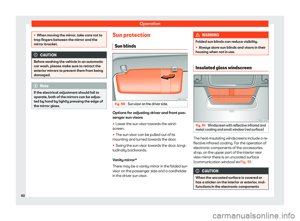 Seat Mii electric 2019  Owners Manual Operation
