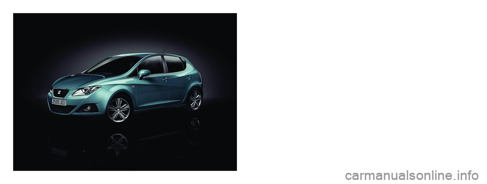 Seat Ibiza 5D 2010  Owners manual SEAT S.A. is permanently concerned about continuous development of its types and models. For this reason we ask you to understand,
that  at  any  given  time,  changes  regarding  shape,  equipment  a